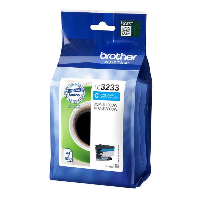 Brother compatible LC3233C - dunkelblau - Original - Druckerpatrone