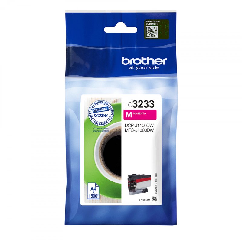 Brother compatible LC3233M - Hohe Ergiebigkeit - Magenta - Original - Tintenpatrone