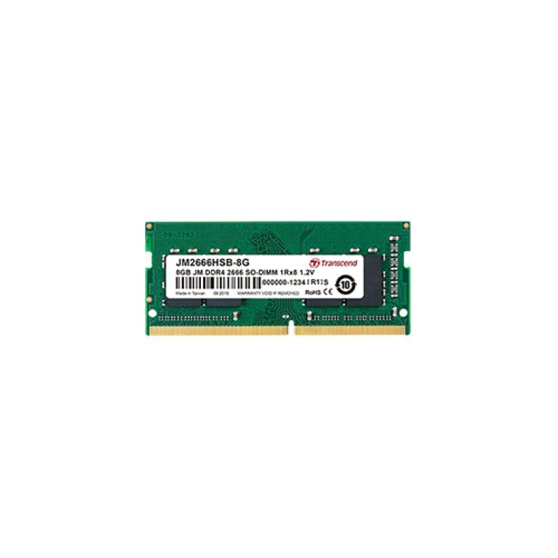Transcend JM2666HSH-4G module de mémoire 4 Go 1 x 4 Go DDR4 2666 MHz
