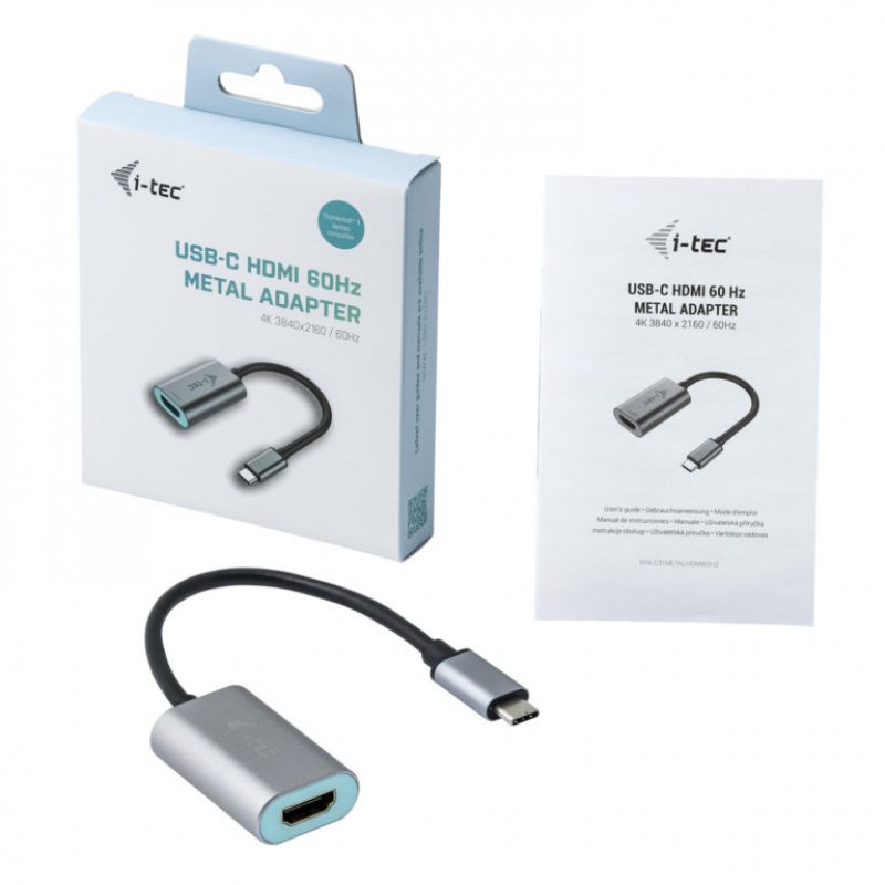 I-TEC USB-C METAL HDMI ADAPTER 60HZ