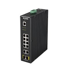 D-Link DIS-200G-12S network switch Managed L2 Gigabit Ethernet (10/100/1000) Black