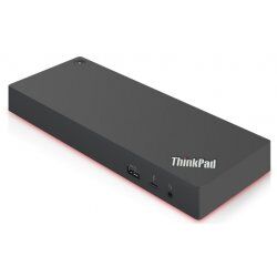 STOCKINK1-Lenovo 40AN0135EU station d'accueil Avec fil Thunderbolt 3 Noir, Rouge