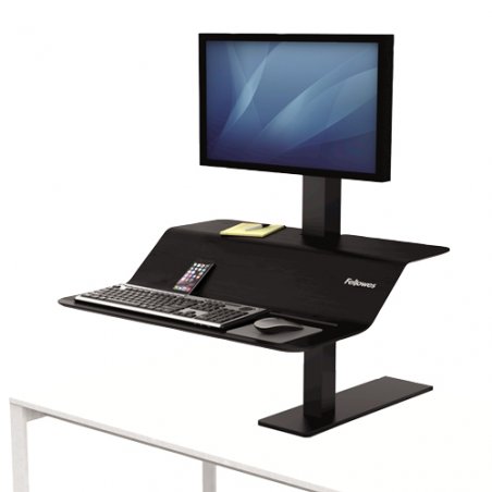 Fellowes compatible Station de travail assis-debout Lotus VE, pour 1