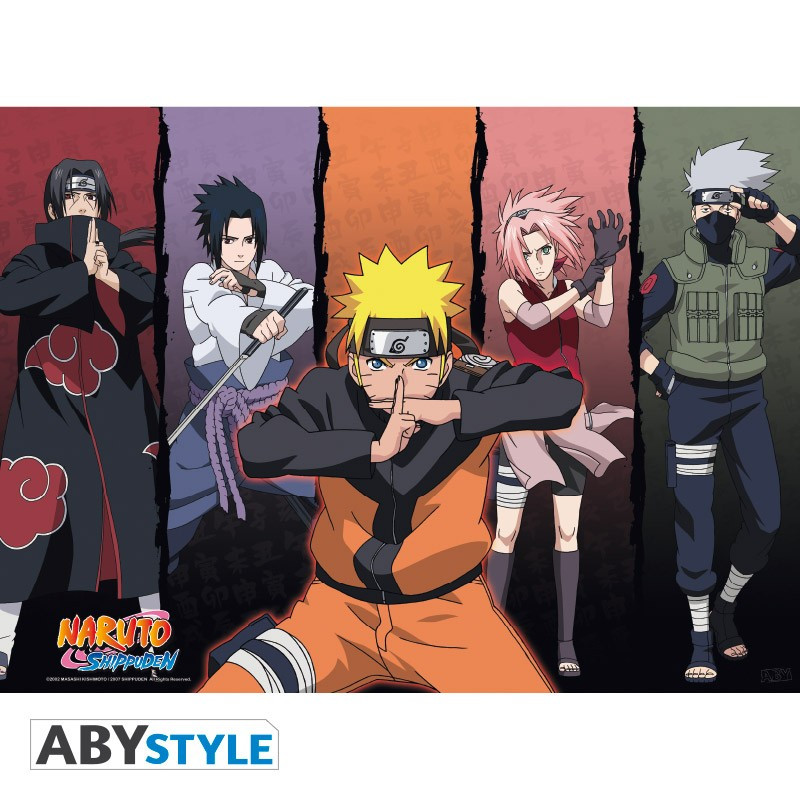 NARUTO - Groupes - Set de 2 posters '52x38'
