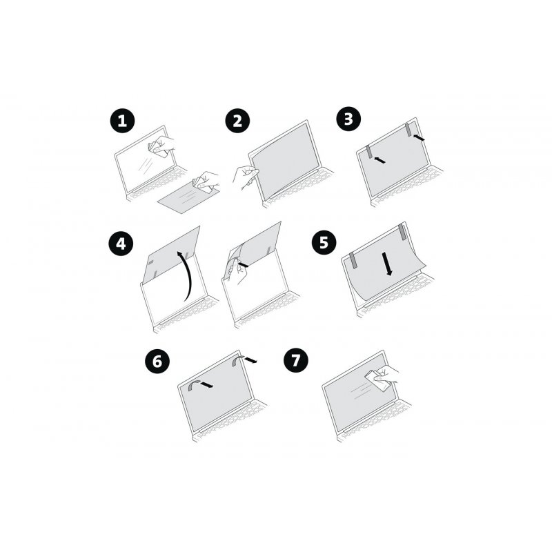 PRIVACY FILTER 2 WAY REMOVABLE FOR MICROSOFT SURFACE GO