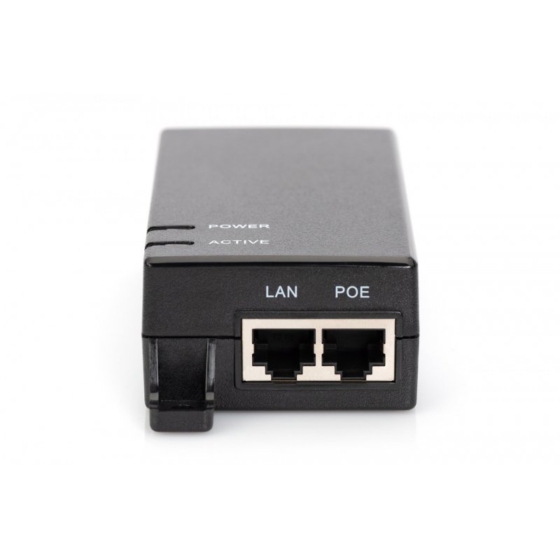 POE INJECTOR 802.3AF 10/100MBPS OUTPUT MAX.48V 15.4W