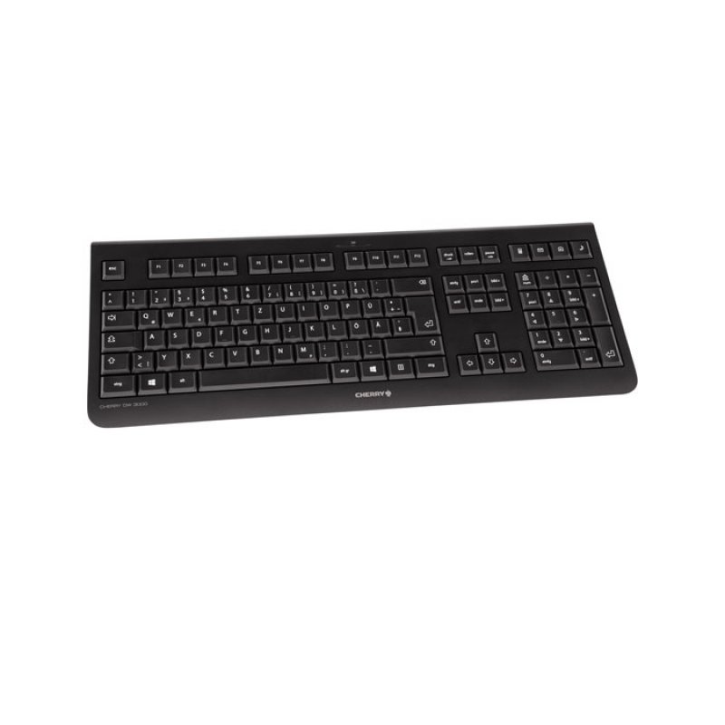 CHERRY Kit clavier AZERTY & souris DW 3000, sans fil, noir