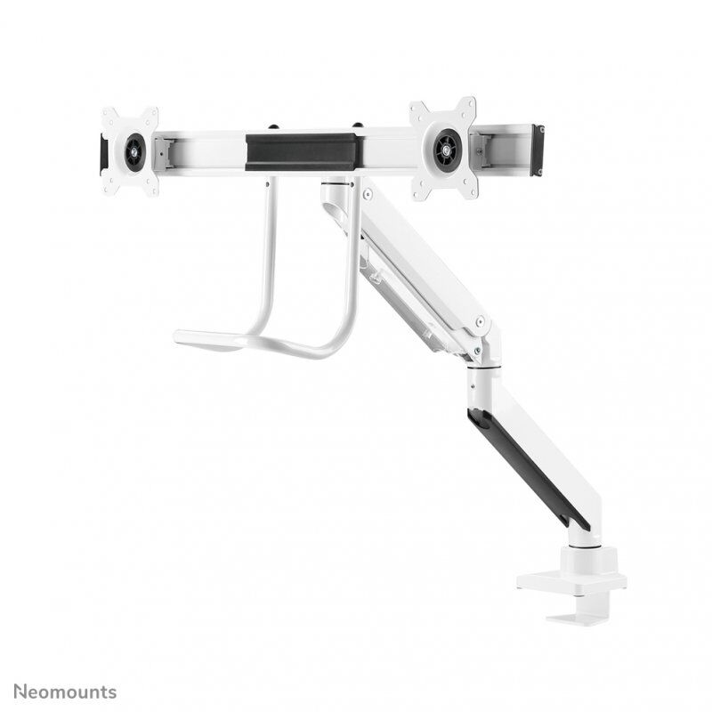 NEOMOUNTS FLAT SCREEN DESK 10-32IN DESK CLAMP/GROMMET WHITE