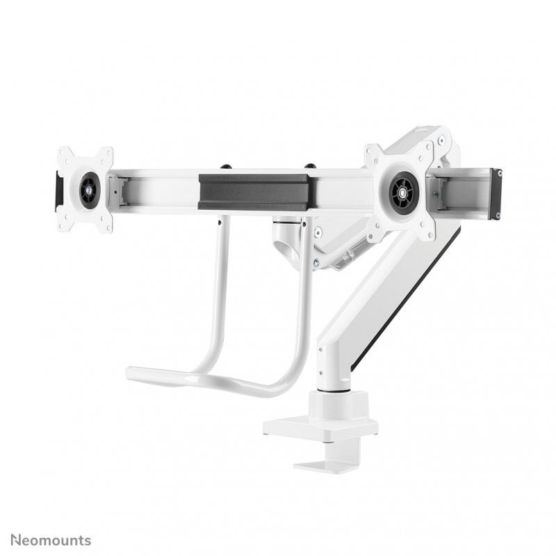 NEOMOUNTS FLAT SCREEN DESK 10-32IN DESK CLAMP/GROMMET WHITE