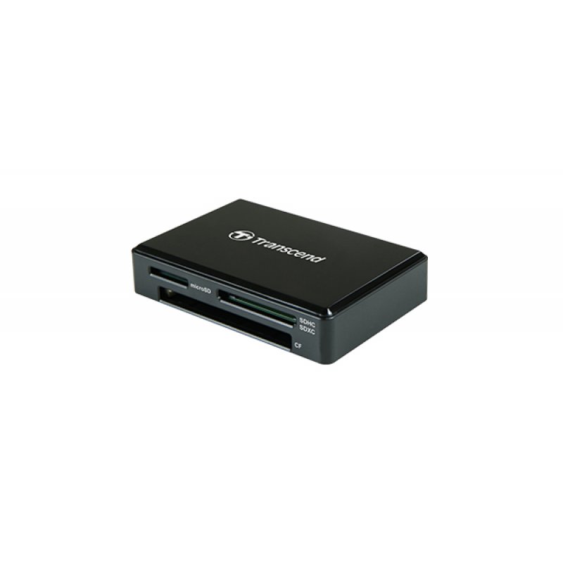 Transcend RDF8 lecteur de carte mémoire Micro-USB Noir