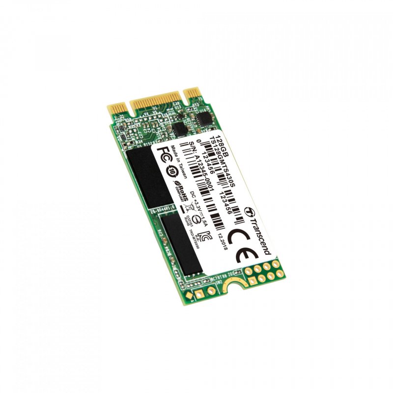 TRANSCEND 128Go M.2 2242 SSD SATA3 B+M