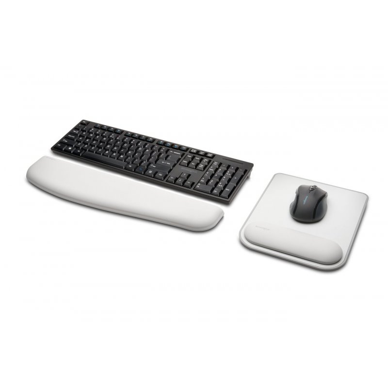 ERGOSOFT MOUSEPAD W. WRIST REST FOR STANDARD MOUSE GREY