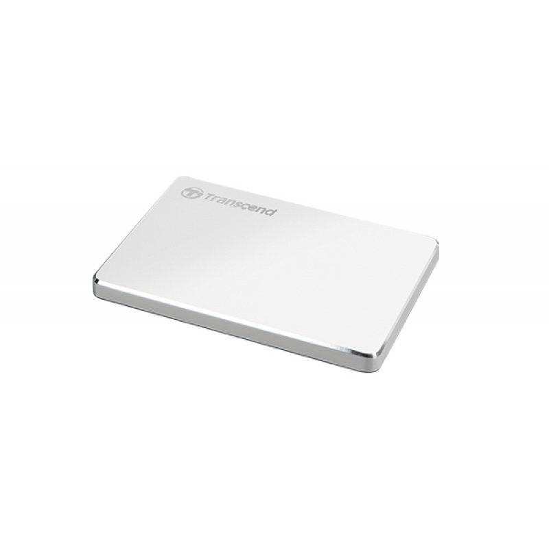Transcend StoreJet 25C3S disque dur externe 2 To Argent