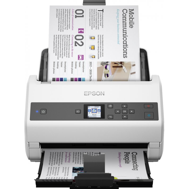 Epson WorkForce DS-970 Sheet-fed scanner 600 x 600 DPI A4 Grey, White