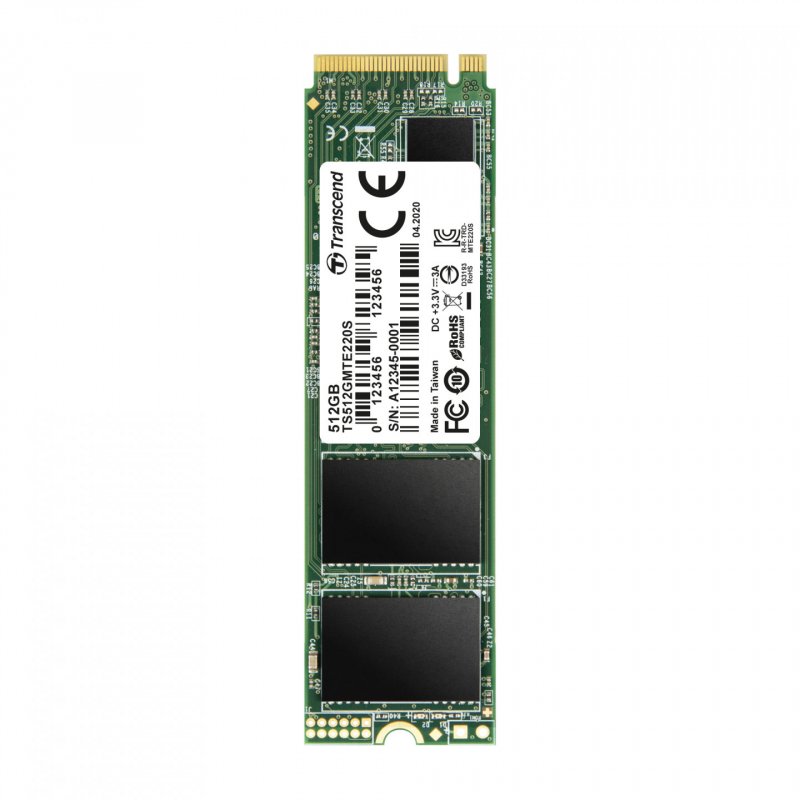 TRANSCEND 512Go M.2 2280 PCIe Gen3x4