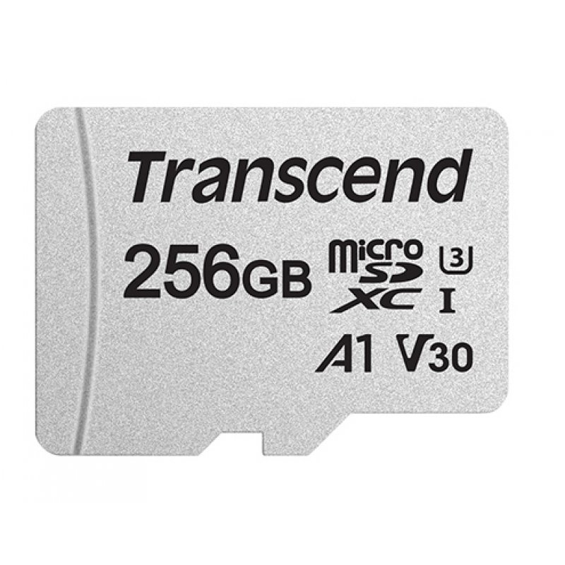 TRANSCEND 256GB microSD w/ adapter UHS-I