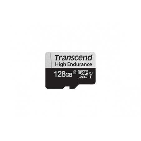 TRANSCEND 128Go microSD avec adaptateur