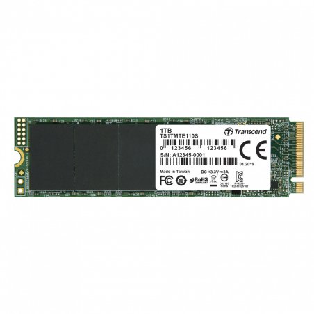 Transcend 110S M.2 1 To PCI Express 3.0 3D NAND NVMe