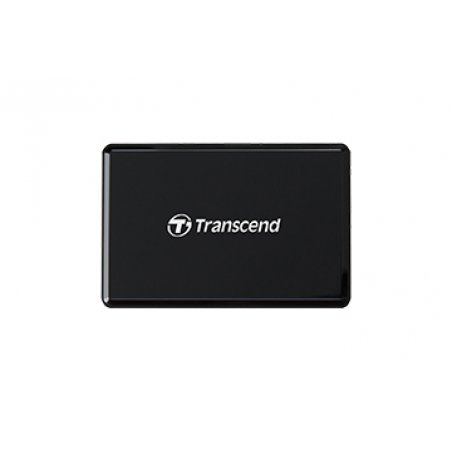Lecteur de Cartes Transcend compatible externe USB 3.0 (Noir)