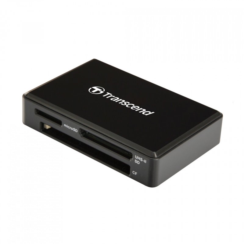 Transcend TS-RDF9K2 lecteur de carte mémoire Micro-USB Noir