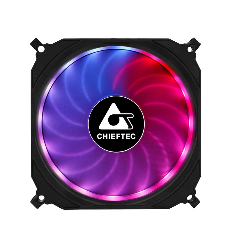 CHIEFTEC 120x120x25mm Tornado RGB Fan