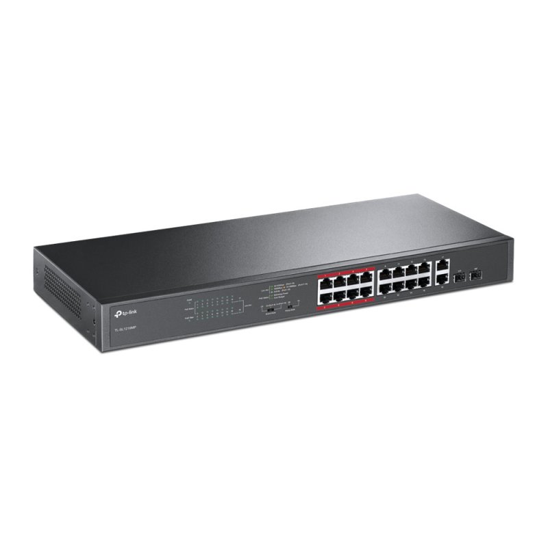 TP-Link compatible TL-SL1218MP - Switch - 16 Anschlüsse - unmanaged - an Rack montierbar