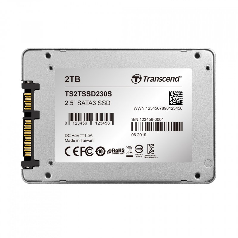 TRANSCEND 2To SSD interne 2.5p SATA III