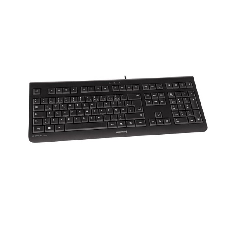 CHERRY KC 1000 keyboard USB QWERTZ Italian Black