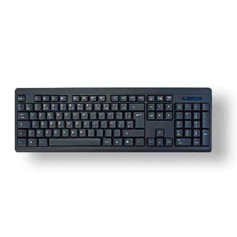 MCL ACK-301W/N keyboard RF Wireless AZERTY French Black