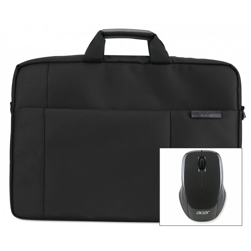 Acer 17.3" Options Pack Care Gold notebook case 43.9 cm (17.3") Briefcase Black