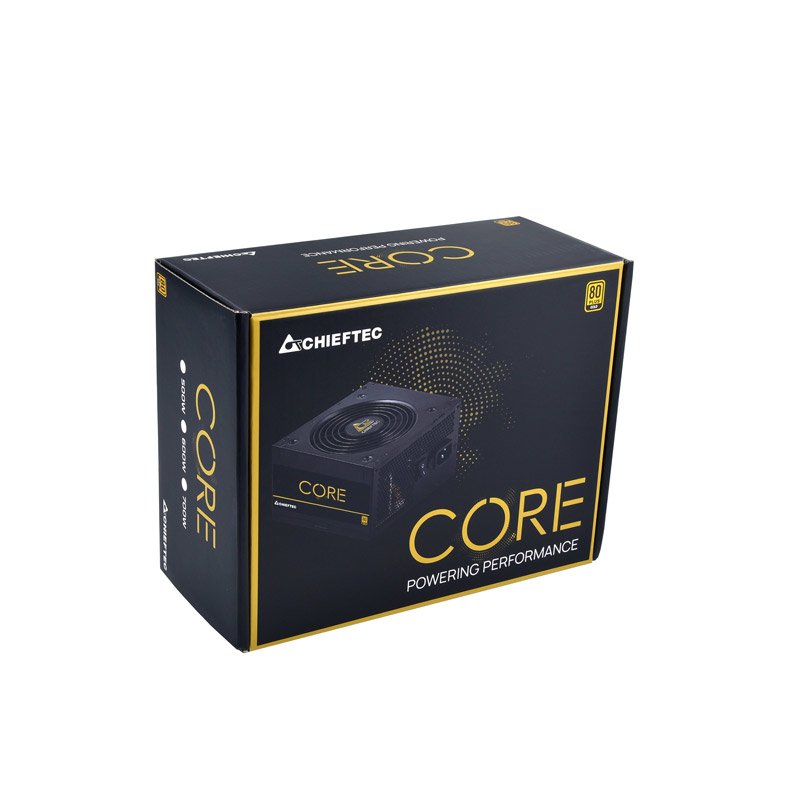 CHIEFTEC Core 600W ATX 12V 80 PLUS Gold