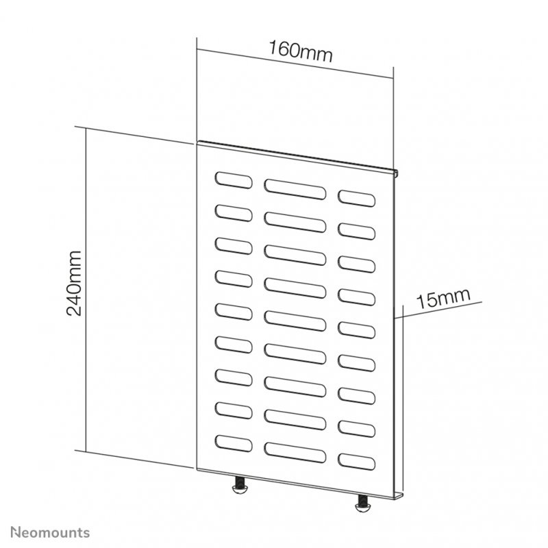 MEDIA PLAYER HOLDER FOR NS-WMB200/WMB300 MENU BOARD