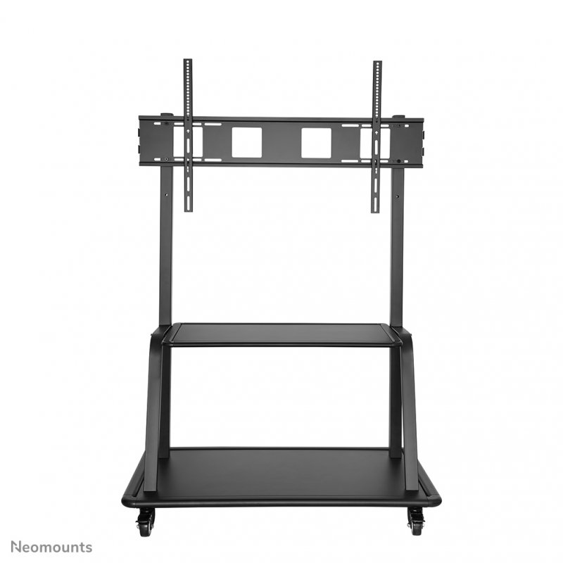 MOBILE FLAT SCREEN FLOOR STAND (STAND+TROLLEY) (H137-162 CM)