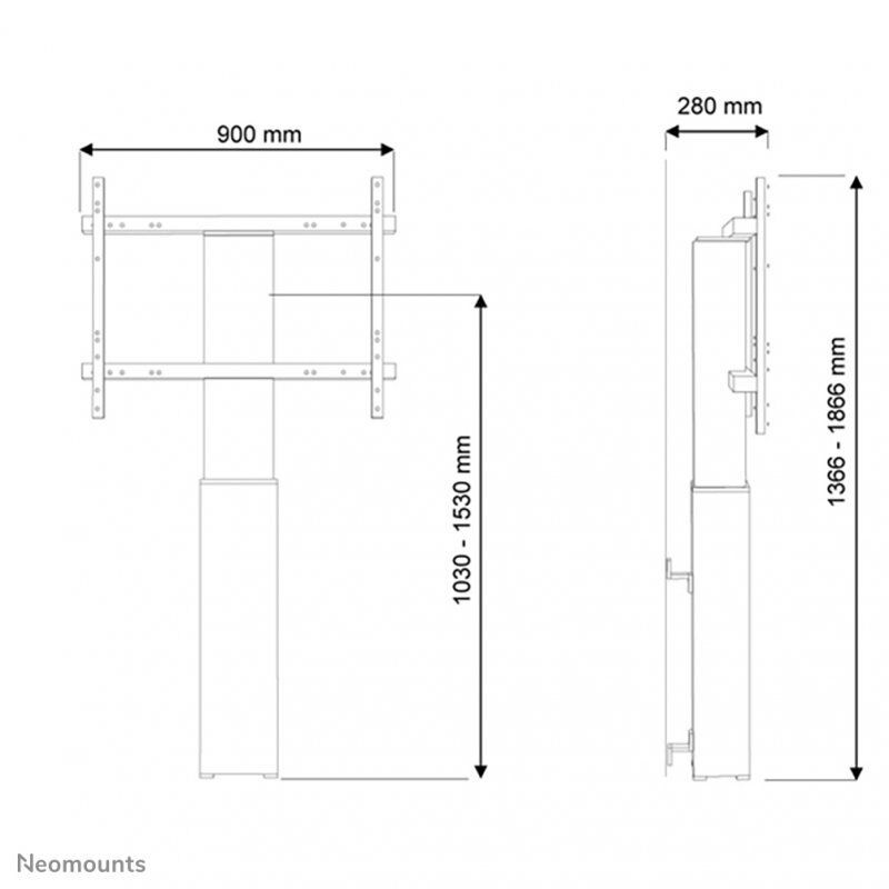 Neomounts by Newstar motorised wall mount