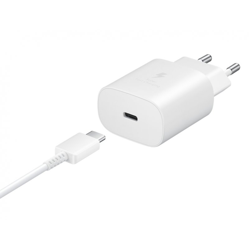 SAMSUNG Fast charger USB Type C white