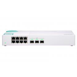 QNAP QSW-308S commutateur réseau Non-géré Gigabit Ethernet (10/100/1000) Blanc