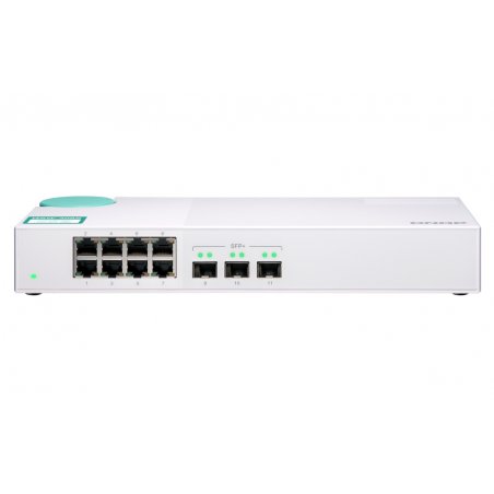 QNAP compatible QSW-308S - Switch - 11 Anschlüsse - unmanaged