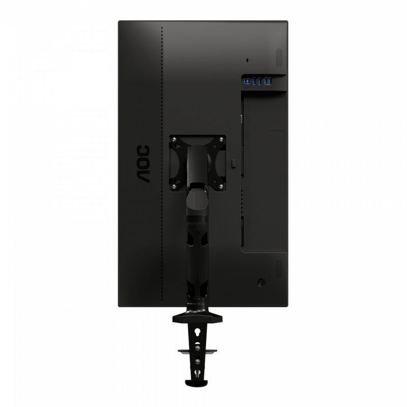 AOC AS110D0 Single Arm 81,3 cm (32") Noir Bureau