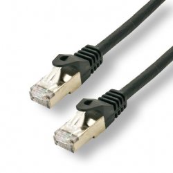 MCL FCC6ABMSHF-5M/N networking cable Black Cat6a S/FTP (S-STP)