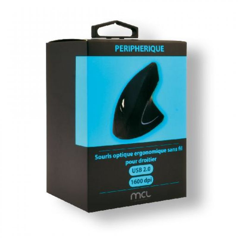 MCL SS-618DW/N mouse Right-hand Optical 1600 DPI