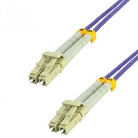 MCL FOM4/LCLC-5M câble de fibre optique LC OM4 Violet