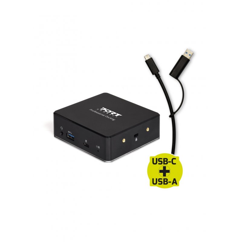 DOCKING STATION 2 X 2K COMBO USB-A USB-C