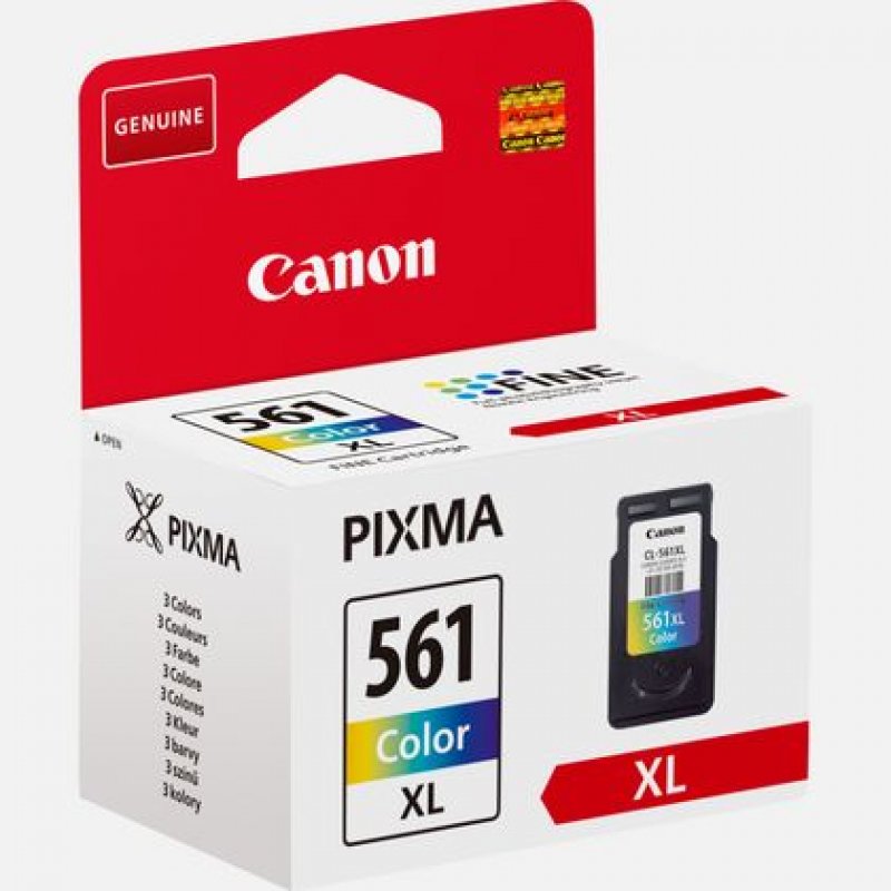 Canon CL-561XL ink cartridge 1 pc(s) Original High (XL) Yield Cyan, Magenta, Yellow