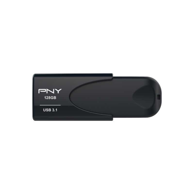 PNY Attache 4 USB flash drive 128 GB USB Type-A 3.2 Gen 1 (3.1 Gen 1) Black