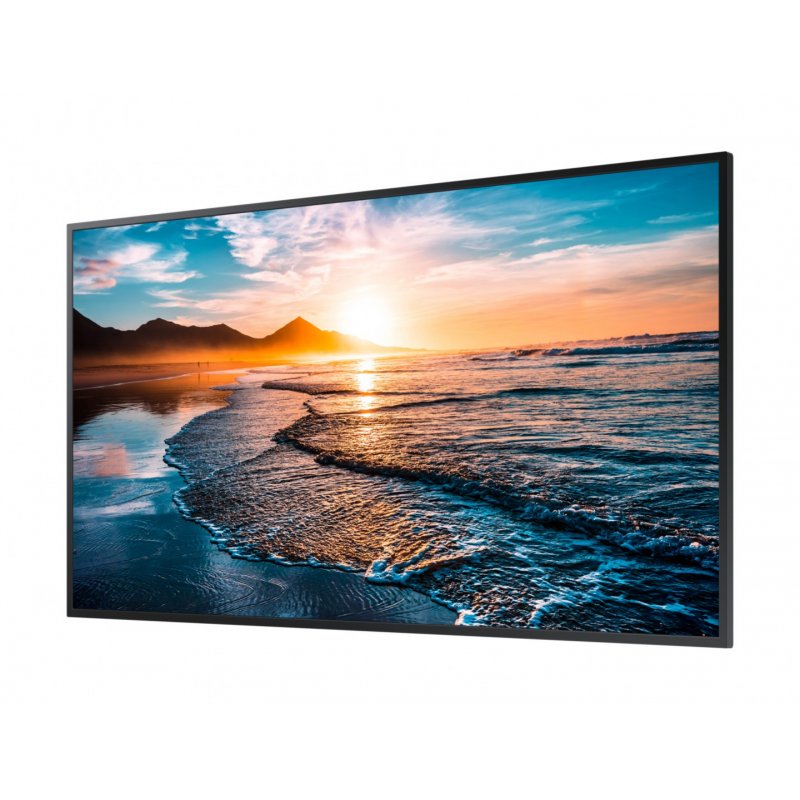 Samsung QH43R Digital signage flat panel 109.2 cm (43") Wi-Fi 700 cd/m² 4K Ultra HD Black
