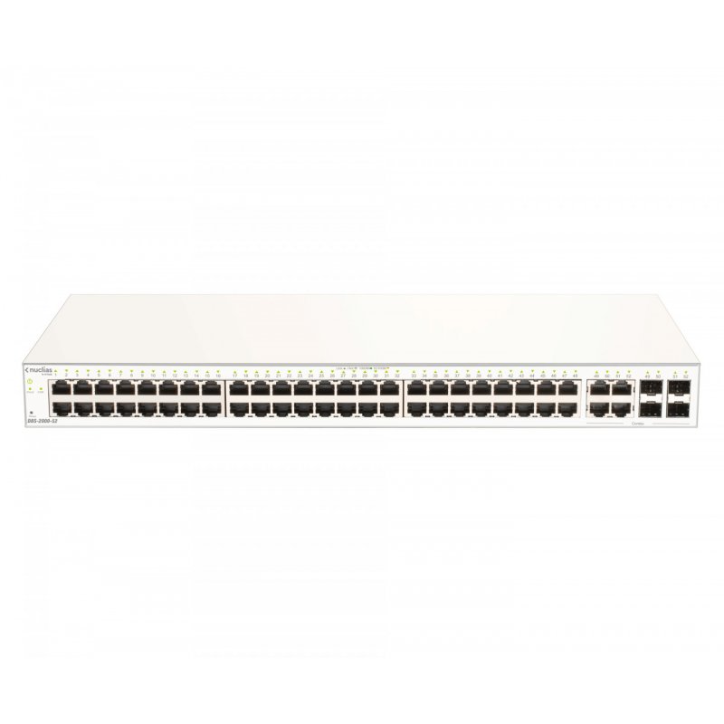 D-Link DBS-2000-52 network switch Managed L2 Gigabit Ethernet (10/100/1000) Grey