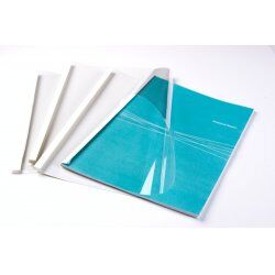 Fellowes 5391401 matériel de reliure A4 Plastique Transparent, Blanc 100 pièce(s)