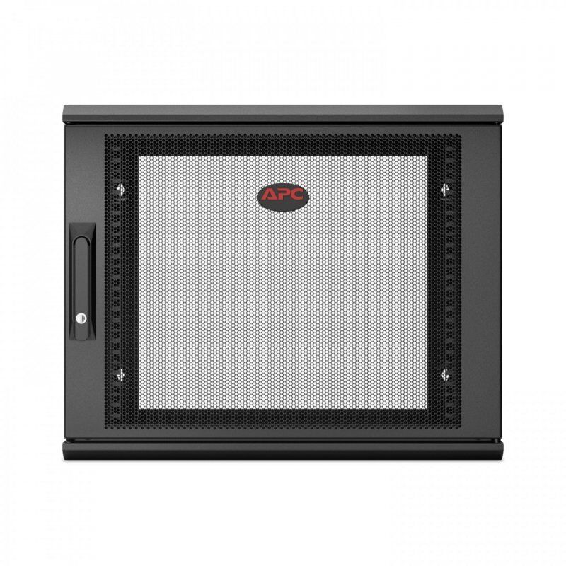 APC NetShelter WX 9U Single Hinged Wall-mount Enclosure 400mm Deep. Rack monté sur le mur Noir