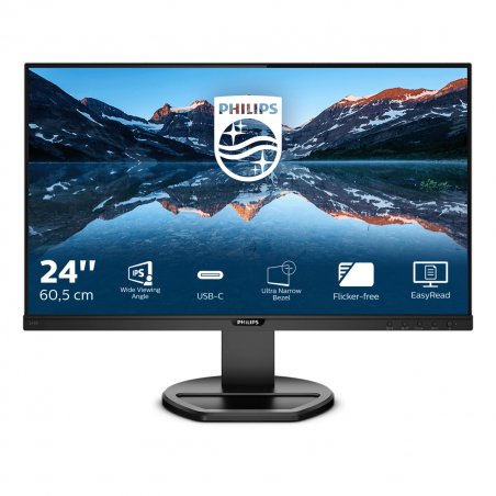 Philips B Line 243B9/00 écran plat de PC 60,5 cm (23.8") 1920 x 1080 pixels Full HD LED Noir