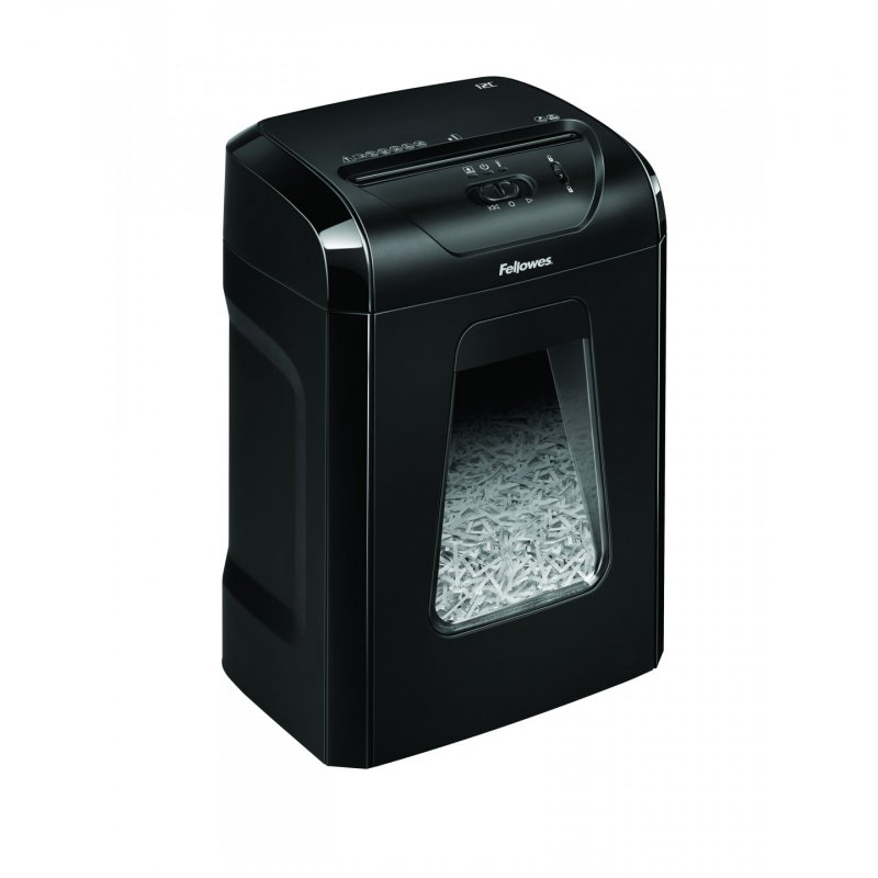 Fellowes compatible Destructeur de documents Powershred 12C, noir